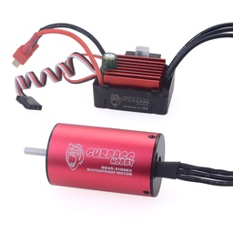 [1939204] Surpass Hobby Diamond Seriers Waterproof 2845 3100KV Brushless Motor with 35A ESC for 1/12 RC Vehicles