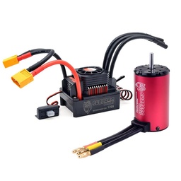 [1939270] Surpass Hobby Waterproof KK 4068 2050KV Brushless Motor 120A ESC Combo Set for 1/8 RC Car Vehicles Parts