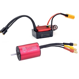 [1939280] Surpass Hobby KK 2435 4800KV Brushless Motor 35A ESC Combo Set for 1/16 RC Car Vehicles Model Parts