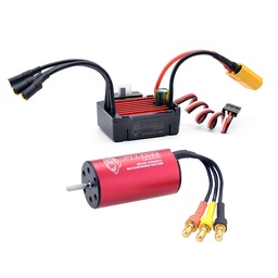 [1939281] Surpass Hobby KK 2040 3900KV Brushless Motor 25A ESC Combo Set for 1/16 RC Car Vehicles Model Parts