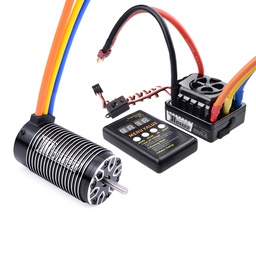 [1939286] Surpass Hobby ROCKET 4076 2000KV/1700KV Brushless Motor 120A ESC LED Program Card Set for 1/8 RC Car Model Parts