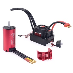 [1939292] Surpass Hobby Diamond Seriers Waterproof 3670 2650KV Brushless Motor with 120A ESC for 1/8 RC Vehicles