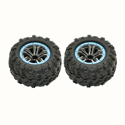 [1948399] XLF F22A 1/10 RC Car Spare Tires Wheels Rims 2PCS Vehicles Model Parts Accessories