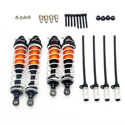 [1948413] ZD Racing DBX-07 1/7 Metal Oil Filled Rear Shock Damper Absorber with Adjustment Ring 8659 RC Car Vehicles Model Spare Parts