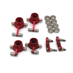 [1949849] Upgraded Metal Steering Cup Rear Wheel Seat Rear Linkage Rod Bearing for Wltoys 1/28 284131 Vehicles Model Parts