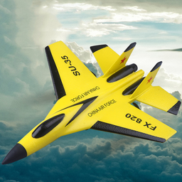 [1950045] FX820 SU-35 290mm Wingspan 2.4G 2CH EPP RC Airplane Warbird Glider RTF