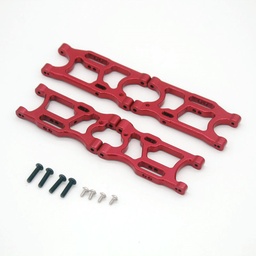 [1950803] 4PCS Metal Upgraded Front Rear Suspension Swing Arm for Wltoys 144001 124018 124019 1/12 1/14 RC Car Vehicles Spare Parts