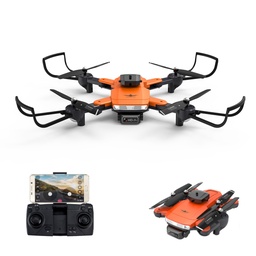 [1954215] KFPLAN KF617 WiFi FPV with 4K ESC Dual HD Camera 4D Infrared Obstacle Avoidance Optical Flow Positioning Foldable RC Drone Quadcopter RTF