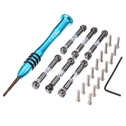 [1093963] URUAV Upgrade Metal Adjustable Rods for Wltoys A959-B A979-B A959 A969 A979 K929 1/18 RC Car Parts