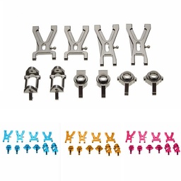 [1103010] URUAV Upgrade Metal Parts Suspension Arm Steel Ring Wheel Hub for WLtoys A959-B A979-B A969 A979 K929 RC Cars