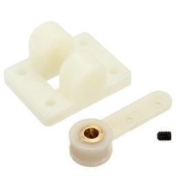 [1109987] DIY Airplane Spare Parts Front Steel Ring Gear Mount Base With Steel Ring Arm
