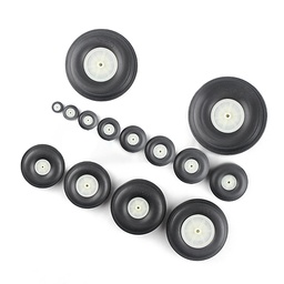 [1118524] 19/25/31/38/44/50/57/63/70/76/89/101/115/128mm Optional PU Simulation Wheel For RC Airplane