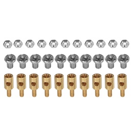 [1121137] 50PCS 2.1mm Adjustable Pushrod Connectors Linkage Stoppers For RC Airplane