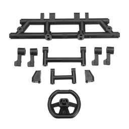 [1137572] HBX 1/6 T6 TS045 Servo Retainer+Bumper Braces RC Car Spare Parts