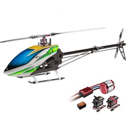 [1154882] ALIGN T-REX 500X Dominator 6CH  3D Flying RC Helicopter Super Combo With Brushless 1600KV Motor ESC Digital Servos