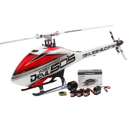 [1177555] ALZRC Devil 505 FAST RC Helicopter Super Combo With Hobbywing 120A V4 Brushless ESC