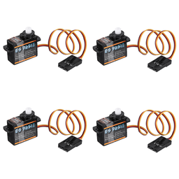 [1180706] 4PCS Emax ES9251 II Upgrade Version 3g Plastic Gear Micro Digital Servo For RC Model