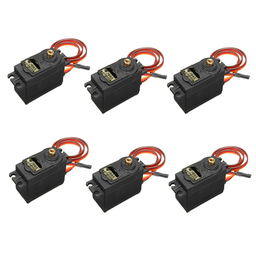 [1181877] 6X MG995 High Torque Metal Gear Analog Servo for RC Airplane Models
