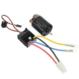 [1187528] 540 Motor 60A ESC Carbon Brushed Shaft 3.175mm For 1/10 RC Car